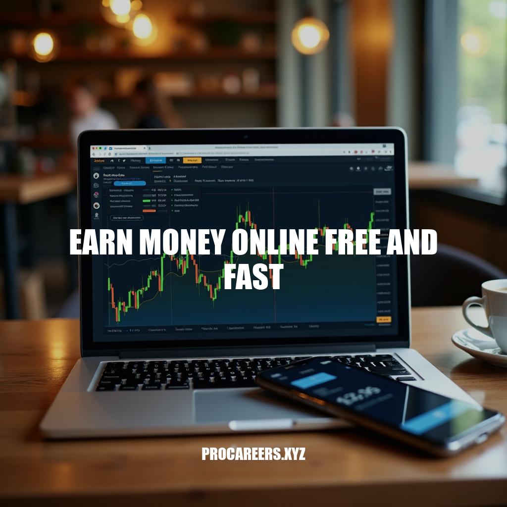 Earn Money Online Free and Fast: 6 Proven Methods for Quick Income